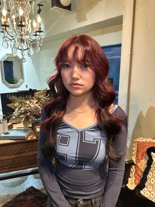 ロング カラー もりやま りりかのマツエク・マツパデザイン