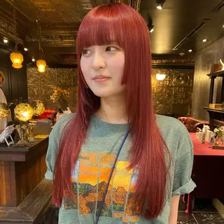 ロング カラー ◽️モードヘア◽️ SHOUTOのヘアスタイル