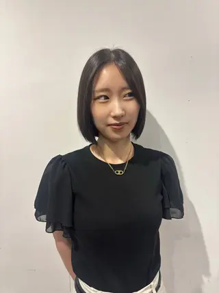 ミディアム 服部菜々瀬/ カットモデル募集中✨のヘアスタイル