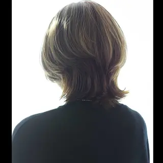 ミディアム カラー Atem ☀️大町店のヘアスタイル