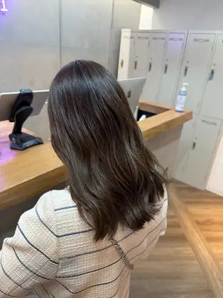 セミロング 小山 海友のヘアスタイル