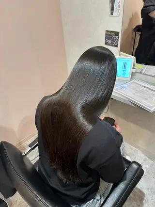 ロング カラー まとまるツヤ髪カット ┆Naruのヘアスタイル