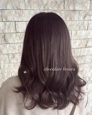 セミロング カラー 透明感カラー／ 艶感カラー／RAMUのヘアスタイル