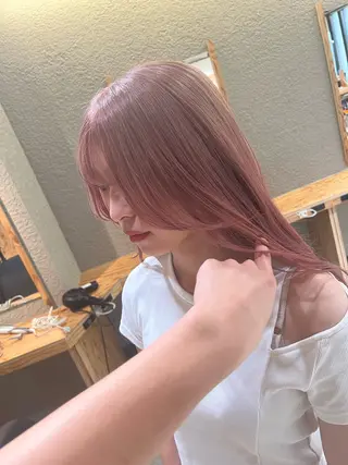 セミロング 🏅EIGHT難波/ 【店長】タモツのヘアスタイル