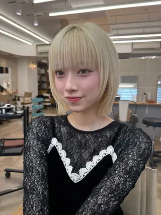 ショート sand yokohama所属・【期間限定無料 ボブ特化】まさよしのヘアスタイル