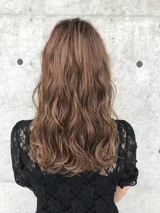 ロング Zina天王寺 CHIAKIのヘアスタイル