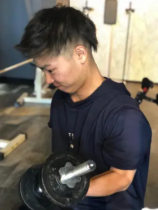 ショート 田中 就のヘアスタイル