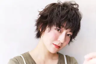 ショート enx academyのヘアスタイル