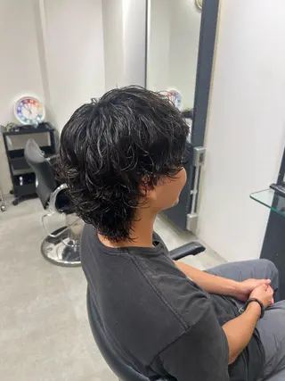 パーマ メンズ fifth神宮前 HIN★T★のヘアスタイル