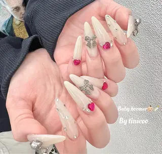 ネイル Tinicoo Yuki ❄️のネイルデザイン