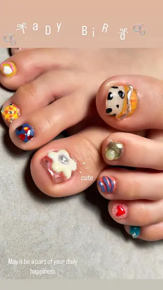 ネイル lady bird yoshieのネイルデザイン