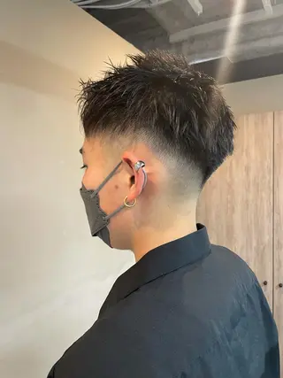 ショート メンズ Men's hair salon First 中百舌鳥店所属・First なかもず 店 YUKIのヘアスタイル