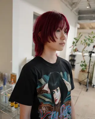 ミディアム STAN WOOD所属・似合わせcut 🔥yutakaのヘアスタイル