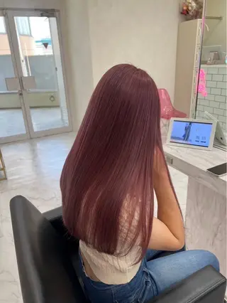 ロング 🥀レイヤー/ブリー チカラー/ゆうか🥀のヘアスタイル