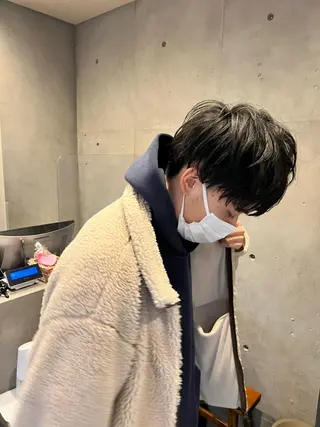 ショート パーマ メンズ 🌟メンズ特化🌟 やまもと　ゆめみのヘアスタイル