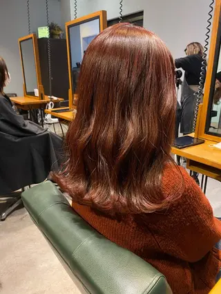 ミディアム GO TODAY SHAiRE SALON 原宿Stella店所属・𓍯柔らかhair 𓍯 yukinoのヘアスタイル