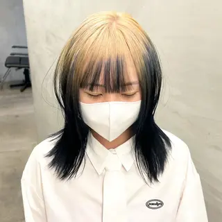 ミディアム 🍭韓国ヘア🍒 くびれ巻き/コウタのヘアスタイル