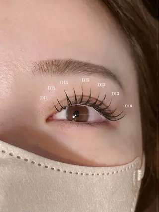 マツエク・マツパ konomi 🧁 神戸三宮のマツエク・マツパデザイン