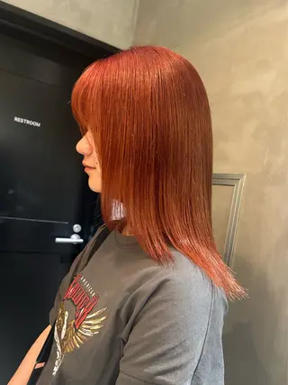 ロング カラー デザインカラー❤︎ イシイレイのヘアスタイル