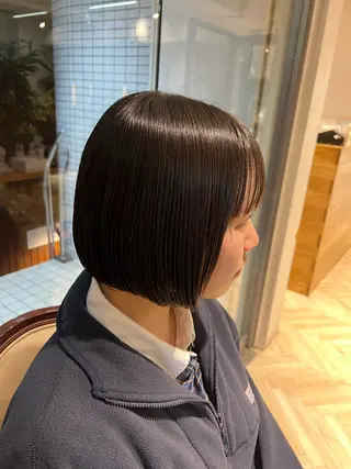 ショート SALOWIN川崎WEST店所属・🌷川崎/アレンジ/ 暖色ボブ/コトネ🌷のヘアスタイル