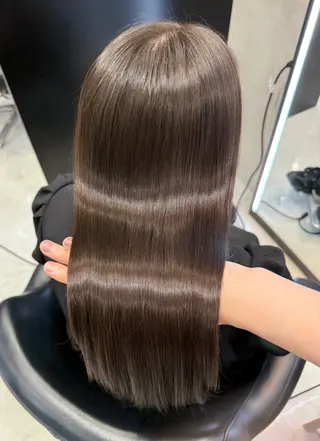 ロング 清水 仁瑚のヘアスタイル