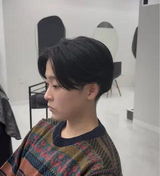 パーマ メンズ ニュアンス/フェザー /ウルフ/伶馬のヘアスタイル