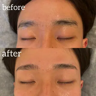 メンズ アイブロウ WAXYYY. sakuraのマツエク・マツパデザイン