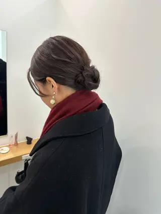 ミディアム ヘアアレンジ 海外ヘア/透明感カラ ー🍒nao.のヘアスタイル