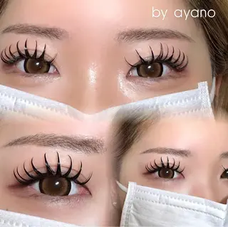 マツエク・マツパ MAQUM中町所属・neuu. ayanoのマツエク・マツパデザイン