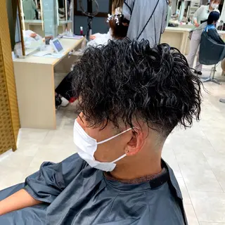 ショート パーマ メンズ 湘南/メンズパーマ/ 支持率No.1ユチカのヘアスタイル