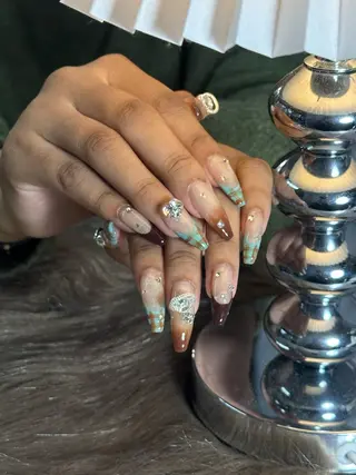 ネイル if Hair＆Nail Salon所属・IKA /海外ネイル /個性派/ワンホンのネイルデザイン