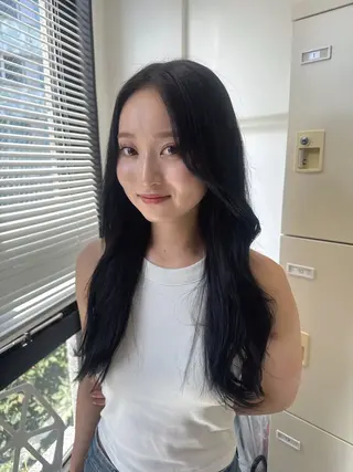 カラー 韓国上品ヘア🤍 ARISA🤍のヘアスタイル