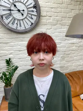 ショート カラー YUTA/艶髪/髪質 改善/メンズカットのヘアスタイル