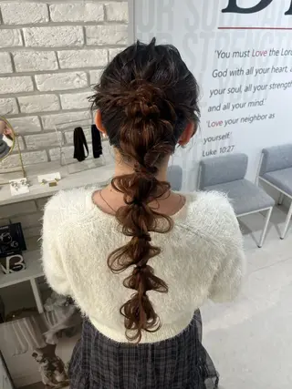 ロング Dityca tia所属・さくら/ ヘアセット 無料モデル募集のヘアスタイル