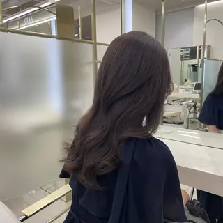 セミロング カラー ヘアアレンジ COA GINZA/ 相澤謙心のヘアスタイル