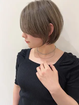 ショート カラー LA KING GINZA TOKYO所属・🧡ショートの達人 🧡SHOのヘアスタイル