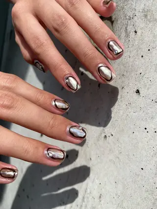 ネイル 草加ニュアンスネイル 🌚hersのネイルデザイン