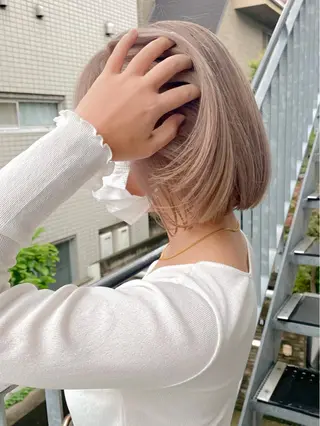 ショート カラー 大宮 / ボブ特化 永井竜也のヘアスタイル