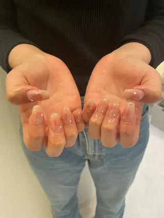 ネイル 束感まつ毛/ネイル/ LED♥KIRARAのマツエク・マツパデザイン