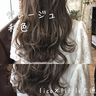 セミロング カラー 木下大地 HAIR Oneのヘアスタイル