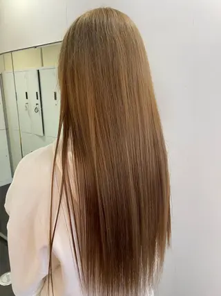 ロング パーマ/ボブ/ ヘルシーカラー/風花のヘアスタイル