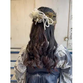 ロング ヘアアレンジ 谷本 萌のヘアスタイル