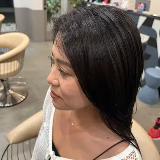 ミディアム カラー dog star加藤 翔太のヘアスタイル