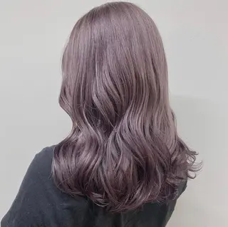 ミディアム カラー ♡透け感カラー 大賀哲平♡のヘアスタイル