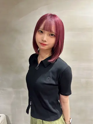 ショート 透明感カラー 暖色shihoのヘアスタイル