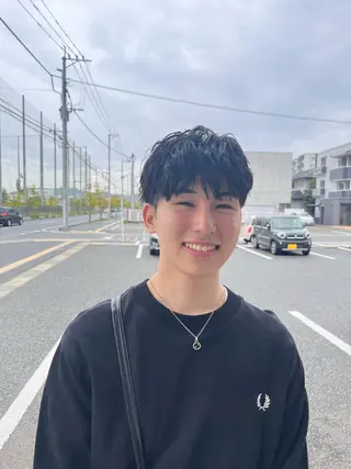 メンズ 平間 稔希のヘアスタイル