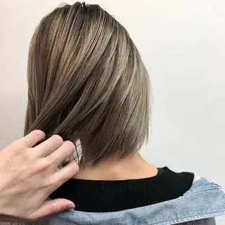 ミディアム カラー ✨韓国/外国人風✨ 江原巧のヘアスタイル