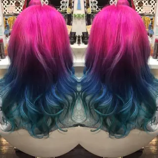 ロング カラー 加藤 直樹のヘアスタイル