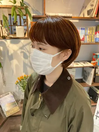 ショート 金田 夏野のヘアスタイル