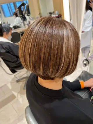 カラー 久永 菫のヘアスタイル